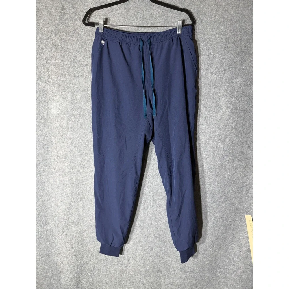 FIGS Technical Collection Mens Navy Blue Jogger Scrub Pants Size L M23SW2004
